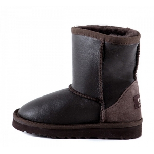 UGG Kids Classic Metallic - Chocolate