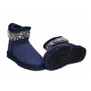 Ugg & Jimmy Choo Crystals - Navy