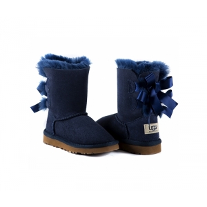 Ugg Kids Toddlers Bailey Bow - Navy