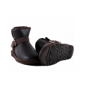 Ugg Mens mini Dylyn Metallic - Chocolate