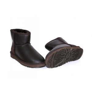 UGG Women Classic Mini Metallic - Chocolate