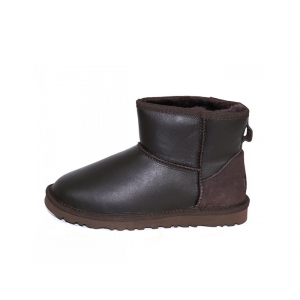 UGG Women Classic Mini Metallic - Chocolate