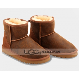 UGG Men Classic Mini Bomber - Chestnut