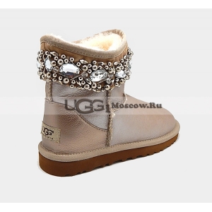 Ugg & Jimmy Choo Crystals Metallic - Azure