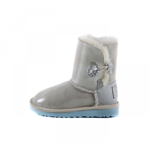 UGG Kids Bailey Button I Do - White