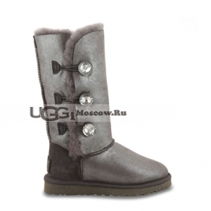 UGG Women Classic Tall Glitter - Grey