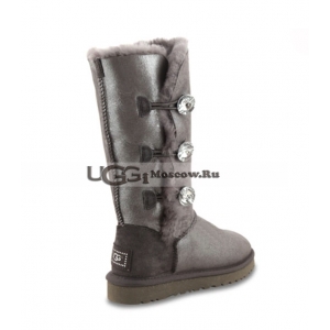 UGG Women Classic Tall Glitter - Grey