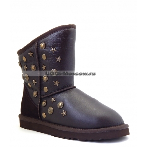 UGG & Jimmy Choo Starlit Metallic Chocolate