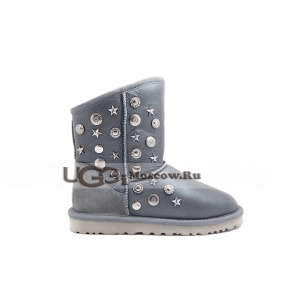 UGG & Jimmy Choo Starlit Metallic Grey