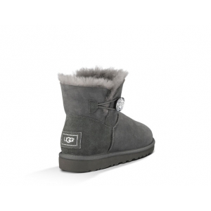 UGG Bailey Button Mini Bling - Grey