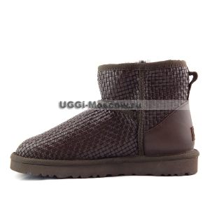 UGG Women Mini Bottega Veneta - Chocolate