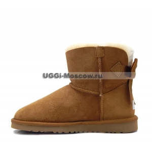 Ugg Women Mini Bailey Bow Medallion - Chestnut