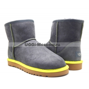 Ugg Women Classic Mini NEON - Grey