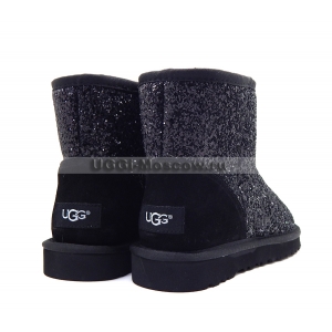 UGG Women Classic Mini STARDUST - Black