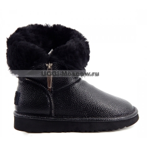 UGG & Jimmy Choo GRANULAR SKIN - Black