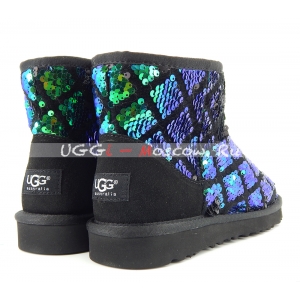 Ugg Women Mini Sparkles - Multi Green