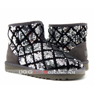 Ugg Women Mini Sparkles - Silver