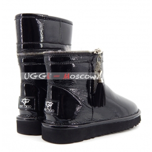 UGG & Jimmy Choo Zipper - Black