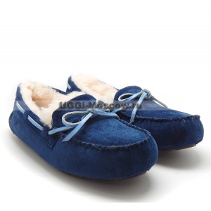 Ugg Women Moccasins Dakota - Deep Cobalt Suede