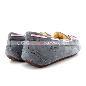 Ugg Women Moccasins Dakota - Grey and Rose