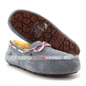 Ugg Women Moccasins Dakota - Grey and Rose