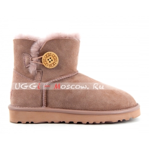 Ugg Women Bailey Button II Metallic - Milk Coffee