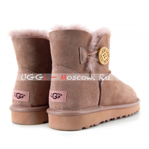 Ugg Women Bailey Button II Metallic - Milk Coffee