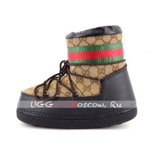 Moon Boot Gucci - Chocolate