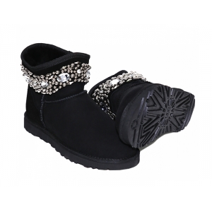 Ugg & Jimmy Choo Crystals - Black