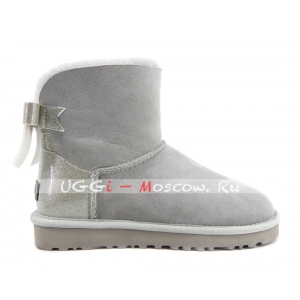 Ugg Bailey Bow Pearly - Grey Violet