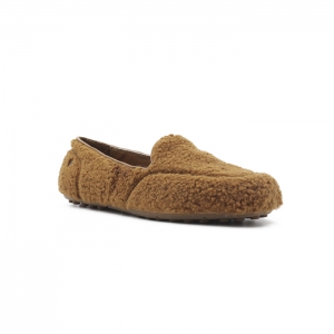 Ugg HAILEY FLUFF Loafer - Chestnut