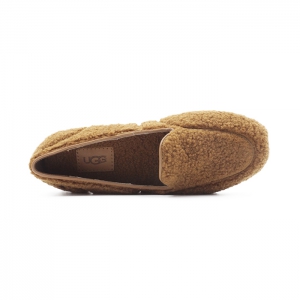 Ugg HAILEY FLUFF Loafer - Chestnut